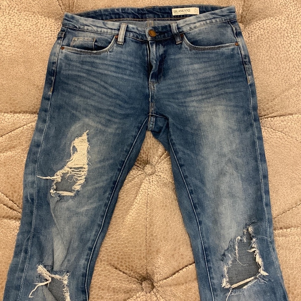 Blank NYC Distressed Denim